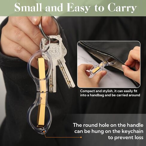 12 Pcs Mini Folding Scissors 3.8 Foldable Travel Scissors Clear Acrylic Comfort-Grip Handles for Embroidery Paper Cutting Sewing Crafting for Christmas Nurse Week Gifts School Office in Saudi Arabia
