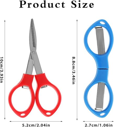 Folding Scissors, 3Pack Small Scissors Portable Mini Travel Trip Scissors Crafting Scissors Stainless Steel Retractable Mini Scissors for Home Office DIY Projects in Saudi Arabia