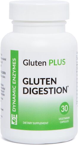 Gluten Digestive Enzyme - Digestive Support - Supplement for Digesting Gluten - Gut Health Support & Nutrient Absorption | 30 Count in Saudi Arabia
