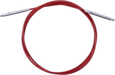 Circular Knitting Needles Cable - Smooth Firm and Durable Metal Knitting Needle Cable - 12inch/30cm in Saudi Arabia