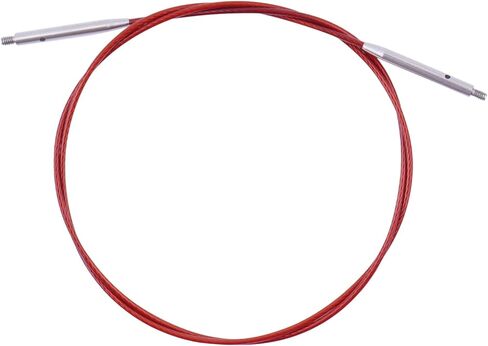 Circular Knitting Needles Cable - Smooth Firm and Durable Metal Knitting Needle Cable - 12inch/30cm in Saudi Arabia