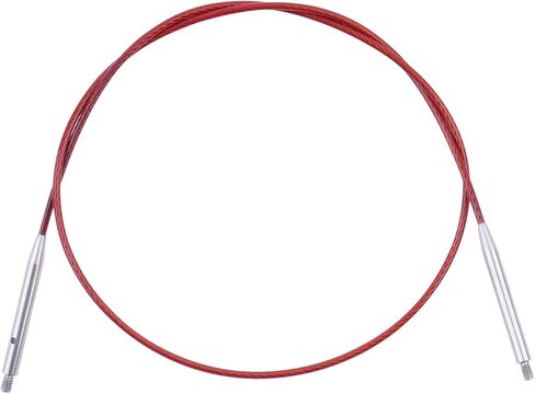 Circular Knitting Needles Cable - Smooth Firm and Durable Metal Knitting Needle Cable - 12inch/30cm in Saudi Arabia