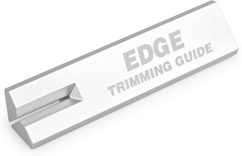 FOSHIO Aluminum Edge Trimming Guide Cutting Template Tool for Right Angle Cutting Straight, Accurate Marking and Trimming Straight Lines for Wallpaper, Vinyl Wrap, Craft Projects in Saudi Arabia