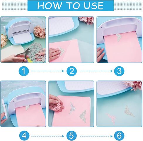 قوالب قطع الزوايا المزخرفة من GLOBLELAND لصنع البطاقات بحواف باروكية معدنية مقطوعة على شكل كرمة عتيقة قوالب مقطوعة من أجل نقش قصاصات ألبوم الصور والحرف اليدوية in Kuwait