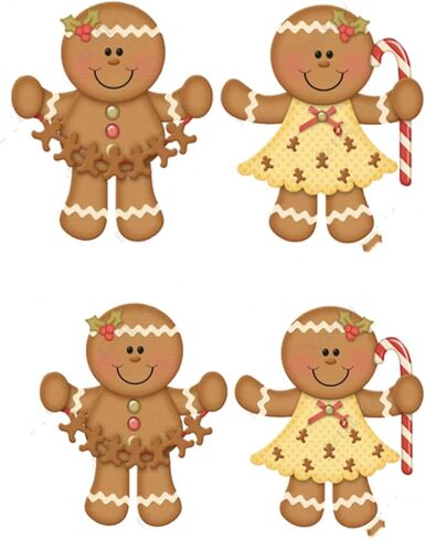 Gingerbread Man Christmas Metal Die Cuts for Card Making, Bow Flower Leaf Card Cutting Dies, 4.13x3.74in, Silver in Saudi Arabia