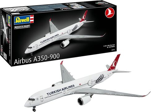 Revell 03773 Airbus A350-900 Turkish Airlines 1:144 Scale Unbuilt/Unpainted Plastic Model Kit in Saudi Arabia