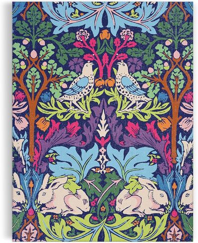 Galison William Morris Brother Rabbit – DIY 9 x 12 Paint by Number Kit with Stunning Art for Beginners and Experts Includes Paint and Brushes in Saudi Arabia