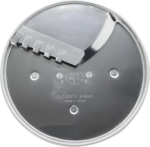 DLC-836TX-1 Food Processor 6x6mm French Fry-Cut Disc, 11 & 7-Cup, compatible with Cuisinart DFP-11, DFP-7BC, DLC-10C, DLC-10S in Kuwait
