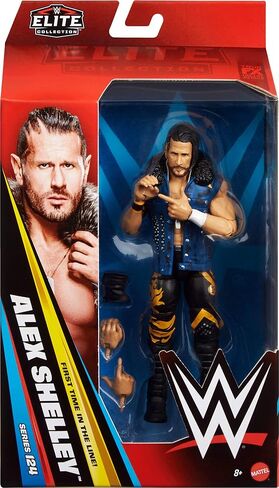 Mattel WWE Elite Action Figure & Accessories, Series #124 Set, 6-inch Collectible Akex Shelley with 25 Articulation Points & Swappable Hands in Saudi Arabia