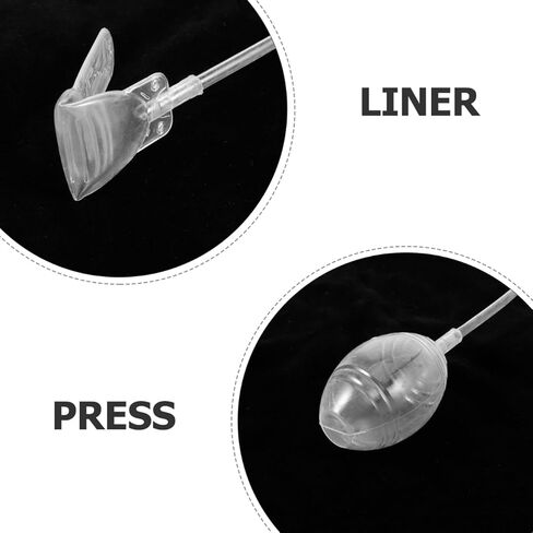 Milisten 8pcs Bunny Ear Moving 19'' Transparent Air Pump Hat Supplies for Plush Toys, Cosplay Costumes, Moving Ears with Squeeze Activation in Saudi Arabia