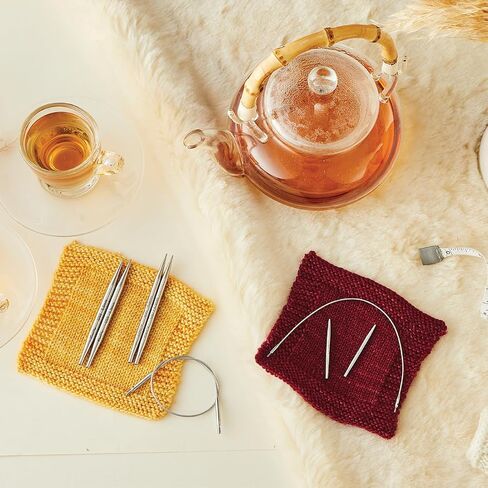 KnitPro Stelo أطراف صغيرة قابلة للتبديل 3 بوصة (7.5 سم) | مقاس أمريكي 2 (2.75 مم) in Saudi Arabia