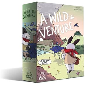 A Wild Venture Board Game - Engine-Building & Adventure Strategy Game, Whimsical Fantasy World with 100+ Unique Cards, Fast-Paced Gameplay for Kids & Adults, Ages 10+, 2 Players, 40-60 Min Playtime in Saudi Arabia