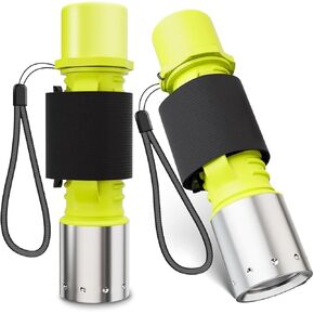 Scuba Diving Flashlight, 3000 Lumens XHP70 LED Dive Light, IPX8 Waterproof Underwater Flashlight Dive Torch with Magnetic Switch, 3 Modes for Diving, Exploration, Camping, and Emergencies in Saudi Arabia
