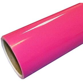 12" x 10 Ft Roll of Glossy Oracal 651Vinyl for Craft Cutters and Vinyl Sign Cutters (Pink) in Kuwait