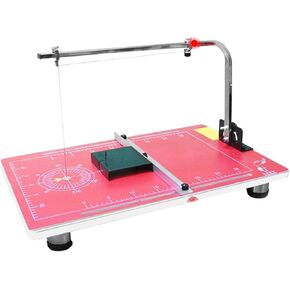 INTBUYING قاطع الفوم سلك ساخن قاطع الستايروفوم مع سلك تسخين 65.6FT زاوية قابلة للتعديل ودرجة الحرارة لنمذجة نحت الرغوة 110 فولت 36 وات in Kuwait