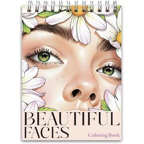 Bomichi Adult Coloring Book for Women, 30 Sheets People Coloring Books for Gift to Relax and Relieve Anxiety in Kuwait