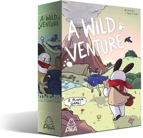 A Wild Venture Board Game - Engine-Building & Adventure Strategy Game, Whimsical Fantasy World with 100+ Unique Cards, Fast-Paced Gameplay for Kids & Adults, Ages 10+, 2 Players, 40-60 Min Playtime in Saudi Arabia