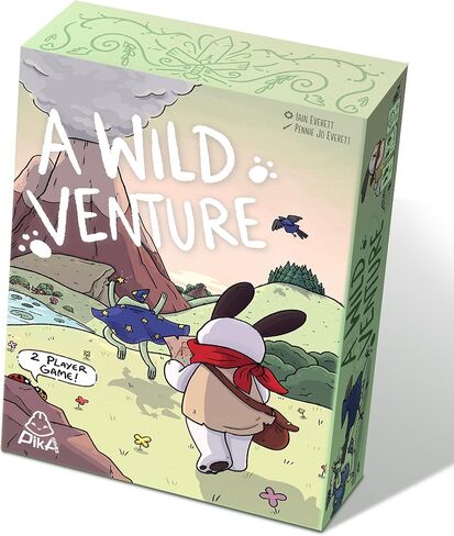 A Wild Venture Board Game - Engine-Building & Adventure Strategy Game, Whimsical Fantasy World with 100+ Unique Cards, Fast-Paced Gameplay for Kids & Adults, Ages 10+, 2 Players, 40-60 Min Playtime in Saudi Arabia
