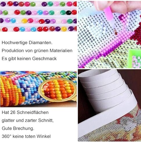 4 مجموعات من مجموعات الفن الماسي للأطفال - بومة حيوانات لطيفة، ثعلب، سنجاب وغزال - مجموعة حرفية للرسم الماسي مع أدوات وأحجار كريمة - نشاط فني لامع للفتيات والفتيان من سن 6 إلى 12 عامًا in Kuwait