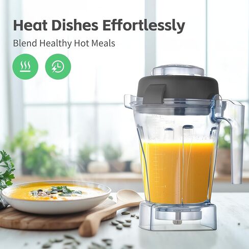 حاوية بديلة بوزن 48oz متوافقة مع E310 E320 5200 7500 Pro 750 VM0101 VM0197، تناسب سلسلة Explorian Classic Professional، كوب وعاء إبريق متين خالٍ من مادة BPA in Kuwait