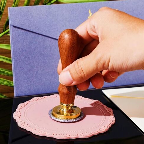 Skeleton Wax Seal Stamp Halloween Wax Seal Stamp Removable Brass Head with A Pear Wood Handle for Decorating Halloween Party Invitations Wine Packaging Greeting Cards Gifts in Saudi Arabia