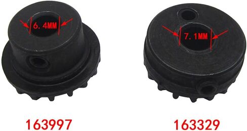 Brand 1SET #163997+163329 Hook Gear Compatible with Singer 750, 755, 756, 758, 770, 774, 775, 776, 778, 900 Futura in Kuwait
