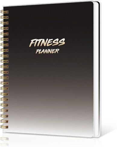DOURA Workout Journal for Women & Men, Fitness Journal, Workout Log Planner for Tracking, Progress and Achieving Your Wellness Goals-Green Gradient, A5 (5.6" x 8") in Saudi Arabia