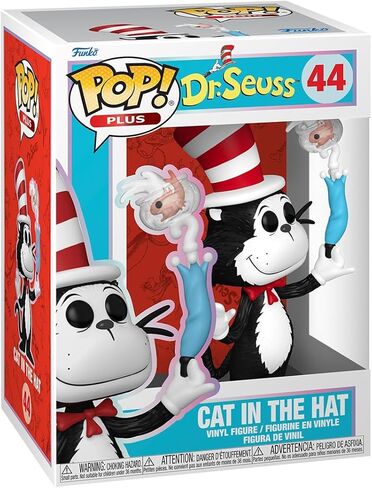 Funko Pop! Plus: Dr. Seuss - Cat in The Hat - Collectable Vinyl Figure - Gift Idea - Official Merchandise - Toys for Kids & Adults - Movies Fans - Model Figure for Collectors and Display in Saudi Arabia