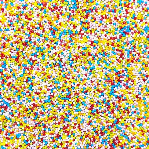 Homipooty Nonpareils Sprinkles Edible Gold Pearl Sugar Sprinkles 110g/3.88oz 2mm Mini Gold Pearls Baking Cakes Cupcake Topper and Cake Decorations for Valentines Day Halloween Christmas in Saudi Arabia
