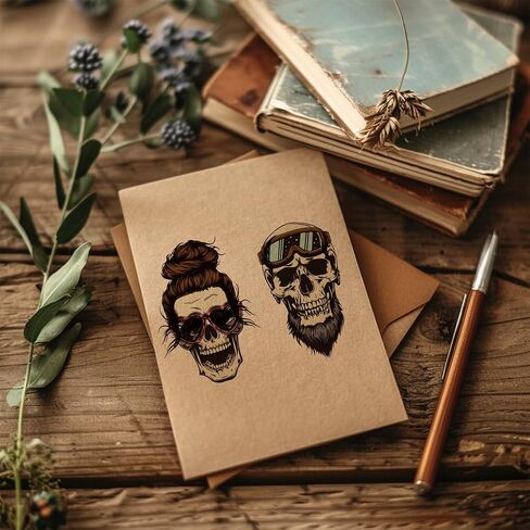 1 Sheet PVC Plastic Clear Stamps, Custom Halloween Themed Silicone Stamp, Skull and Glasses Pattern Transparent Stamps for DIY Scrapbooking Photo Album Decorative Cards Making, 6.3x4.33inch in Saudi Arabia