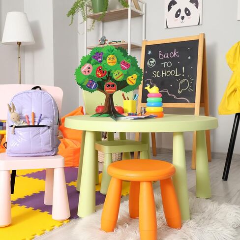 36 مجموعة من شجرة فاكهة الروح ثلاثية الأبعاد يمكنك صنعها بنفسك، شجرة فاكهة للتعلم الديني المسيحي، اصنع شجرة الفاكهة الخاصة بك من الكتاب المقدس لعيد الفصح في مرحلة ما قبل المدرسة، طفل صغير VBS، لوازم حفلات الفصل المدرسي يوم الأحد in Kuwait