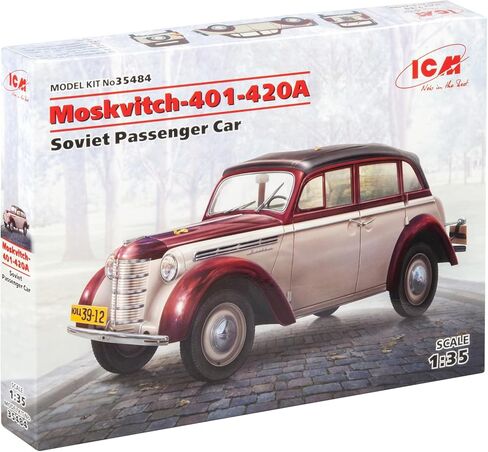 ICM ICM35484 1:35-Moskvitch-401-420A Soviet Passenger Car in Saudi Arabia