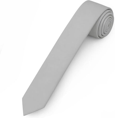 Jacob Alexander Ultra Skinny 1.5" Men's Solid Necktie in Kuwait