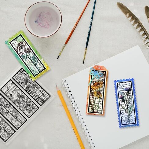 Vintage Flowers Plants Label Frame Clear Stamps and Lace Label Cutting Dies Set for DIY Scrapbooking Cards Making Decorative Photo Album Notebook in Saudi Arabia