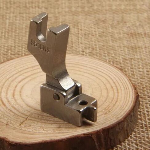 Acxico All Steel 3 pc Industrial Flat Bed Sewing Machine Invisible Zipper Presser Foot Replacement Sewing Machine Accessories in Saudi Arabia