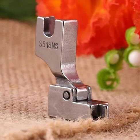 Acxico All Steel 3 pc Industrial Flat Bed Sewing Machine Invisible Zipper Presser Foot Replacement Sewing Machine Accessories in Saudi Arabia