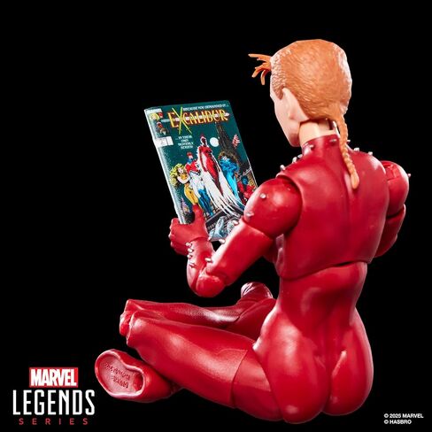سلسلة Marvel Legends Phoenix (Rachel Summers)، Excalibur #1 (1988) مجسم شخصية X-Men مستوحاة من القصص المصورة مقاس 6 بوصات مع ملحق هزلي بحجم الشخصية in Kuwait