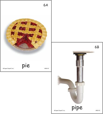 Super Duper Publications | Webber® Photo Phonology Minimal Pair Cards - Final Consonant Deletion | Speech Therapy - Phonology Flashcards | Educational Learning Resource for Children in Saudi Arabia