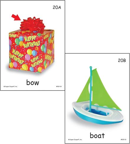 Super Duper Publications | Webber® Photo Phonology Minimal Pair Cards - Final Consonant Deletion | Speech Therapy - Phonology Flashcards | Educational Learning Resource for Children in Saudi Arabia