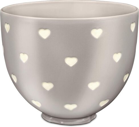 KitchenAid 5-Quart Layered Hearts Ceramic Bowl for KitchenAid Tilt-Head Stand Mixer in Saudi Arabia