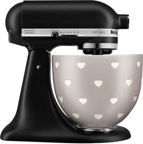 KitchenAid 5-Quart Layered Hearts Ceramic Bowl for KitchenAid Tilt-Head Stand Mixer in Saudi Arabia