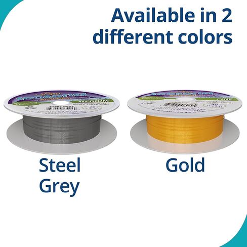 Soft Flex Econoflex Beading Wire - 49 Strand Flexible Braided - Hobby Wire for Crafting .014 Fine Diameter, 15 ft in Saudi Arabia