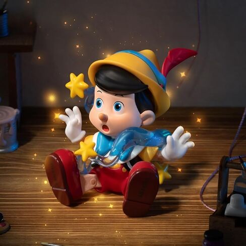 MINISO Disney Pinocchio Growth Diary Series Figurine - Cute Desktop Decoration & Creative Birthday Gift (1 Piece Random) in Saudi Arabia