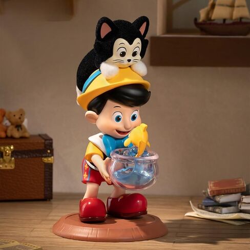 MINISO Disney Pinocchio Growth Diary Series Figurine - Cute Desktop Decoration & Creative Birthday Gift (1 Piece Random) in Saudi Arabia