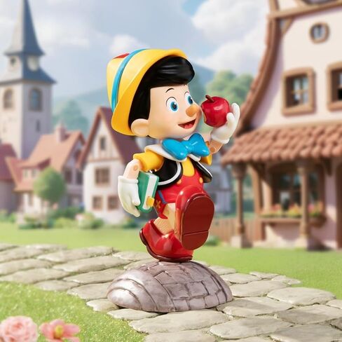 MINISO Disney Pinocchio Growth Diary Series Figurine - Cute Desktop Decoration & Creative Birthday Gift (1 Piece Random) in Saudi Arabia