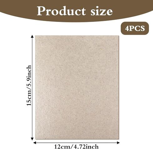 4 قطع من غطاء الدليل الموجي للميكروويف، 150 × 120 مم غطاء الدليل الموجي بديل لوحة الميكا للميكروويف استبدال ورقة الميكا العالمية لفرن الميكروويف، قطع مجاني وفقًا للحجم المطلوب in Kuwait