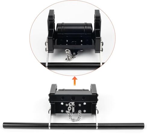 Aluminum Gas Tank Tail Beam Protection Bar Upgrade Parts for 1/14 Tamiya Trailer Tractor Truck Car in Saudi Arabia