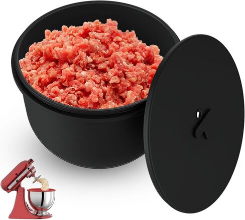 Silicone Bowl Liners for 5 Qt Kitchen Mixers, Silicone Liners for Kitchen Tilt-Head 5 Qt Mixers, Mixer Attachments and Accessories, Replacement Mixers Bowls (MIX-3pcs) in Saudi Arabia