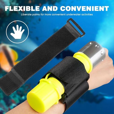 Scuba Diving Flashlight, 3000 Lumens XHP70 LED Dive Light, IPX8 Waterproof Underwater Flashlight Dive Torch with Magnetic Switch, 3 Modes for Diving, Exploration, Camping, and Emergencies in Saudi Arabia