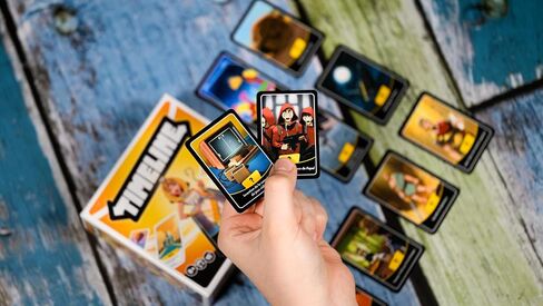 لعبة بطاقات الجدول الزمني Asmodee (تحديث 2025) - لعبة تاريخ تعليمي ممتعة وتوافه للعائلات والأصدقاء، ضع الأحداث بترتيب زمني، للأعمار من 8 سنوات فما فوق، 2-6 لاعبين، وقت لعب لمدة 15 دقيقة in Saudi Arabia